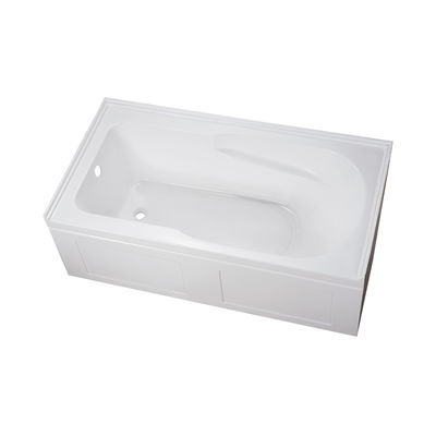Acrylic Alcove Soaking Tub Waltmal, Best Quality Alcove Bathtubs