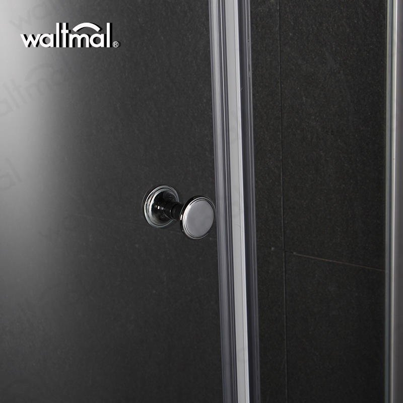Thalia Polishing 6/8mm Framless One Glass Hinged 304ss Shower Door