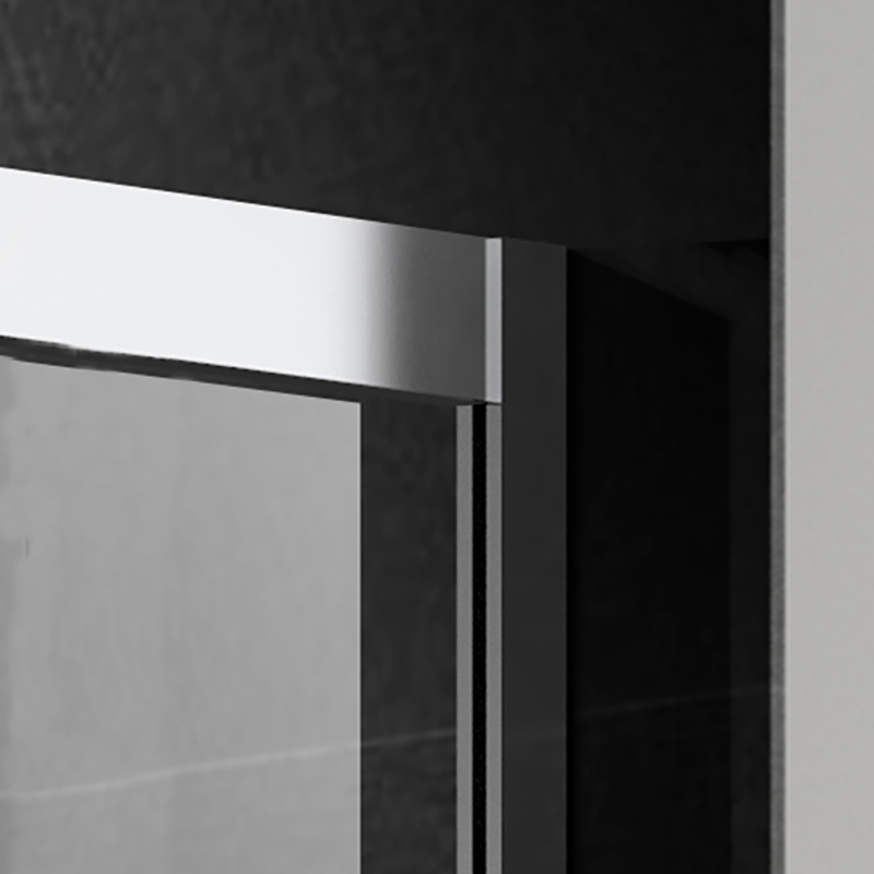 Thalia Polishing 8mm/10mm Frame One Glass Sliding/Bypass 304ss Shower Door