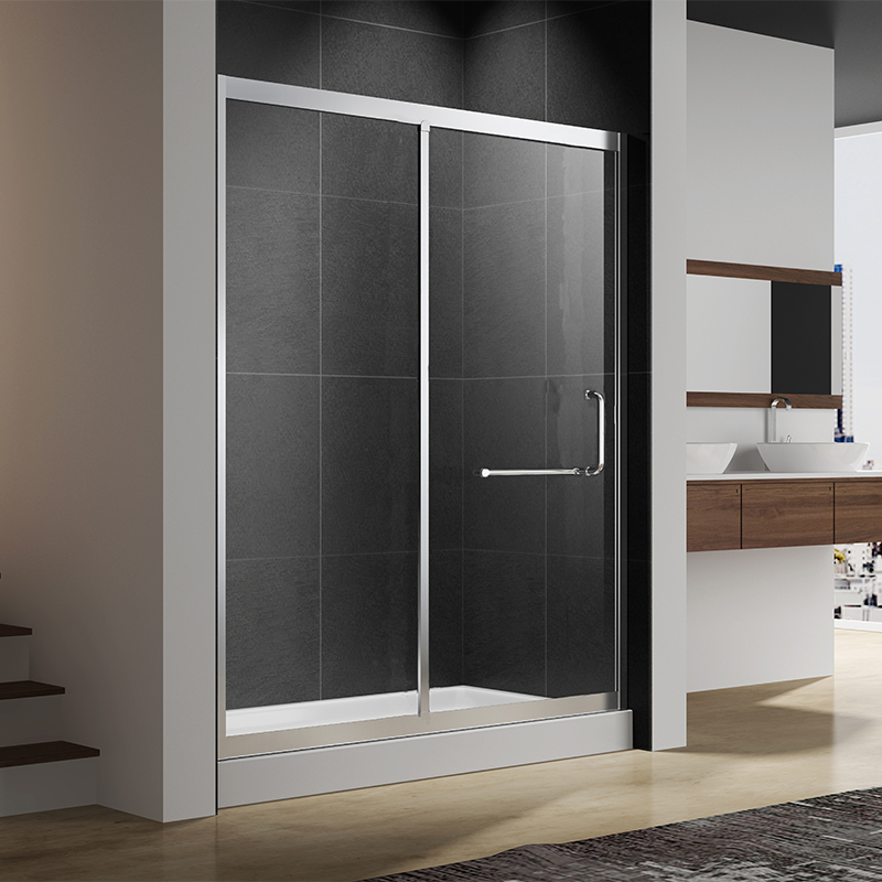 Thalia Polishing 8mm/10mm Frame One Glass Sliding/Bypass 304ss Shower Door