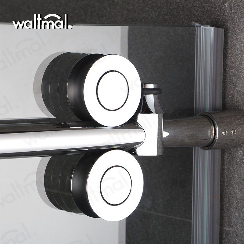 Lachesis Polishing 8/10mm Frame One Glass Sliding/Bypass 304ss Shower Door