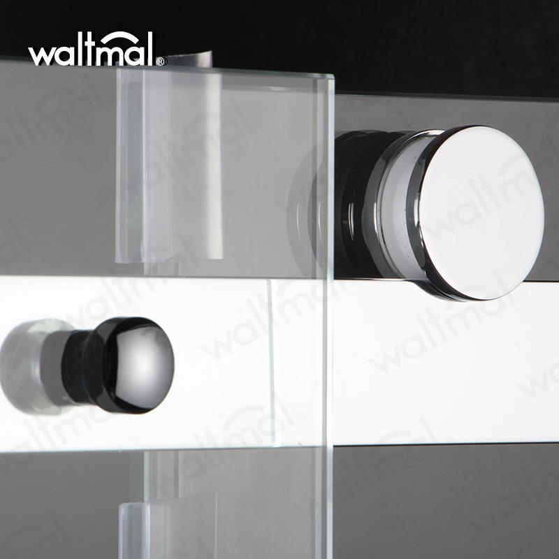 Apollo Chrome 8mm Frame One Glass Sliding/Bypass Aluminium Alloy Shower Door