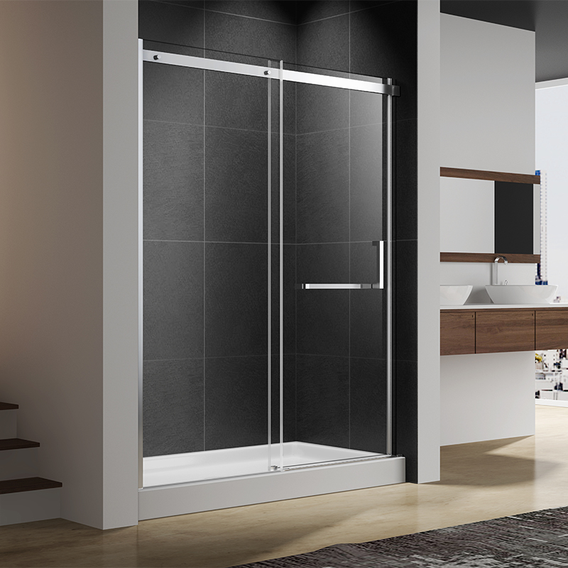 Demeter Chorme 8mm Frame One Glass Sliding/Bypass Aluminium Alloy Shower Door